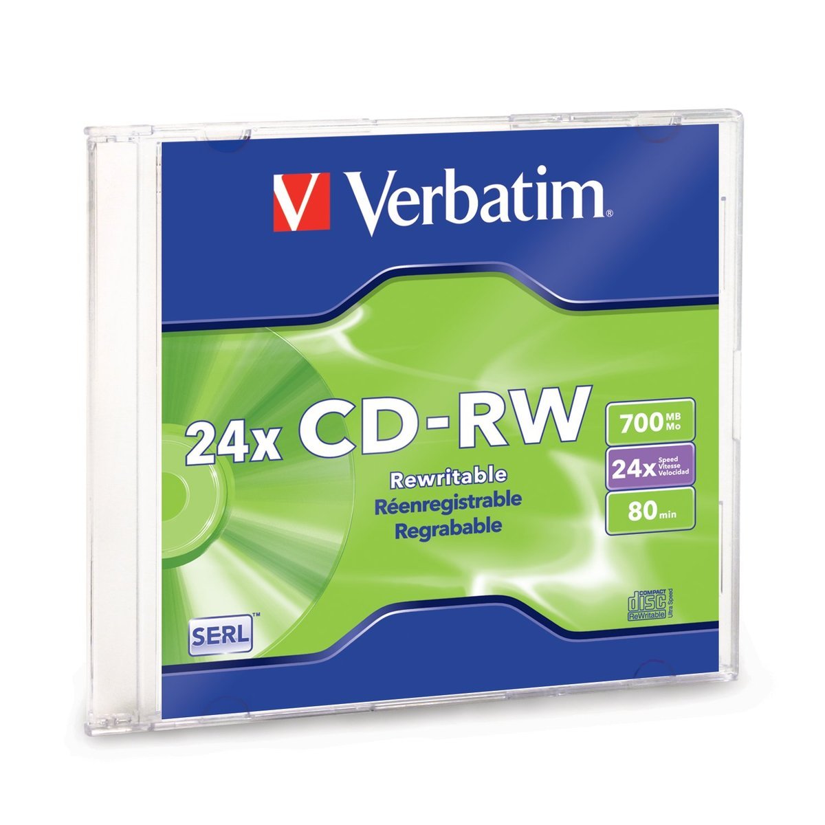 Amazon.com: Verbatim 95154 700 MB 16x-24x Ultra Speed Branded
